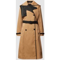 BOSS Black Women Wasserabweisender Trenchcoat Modell 'Caduca' in beige in Camel, Größe 44 von BOSS Black Women