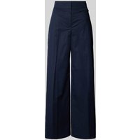 BOSS Wide Leg Stoffhose mit Bügelfalten Modell 'Tiana' in Marine, Größe 44 BOSS Wide Leg Stoffhose mit Bügelfalten Modell 'Tiana' in Marine, Größe 44 von Boss