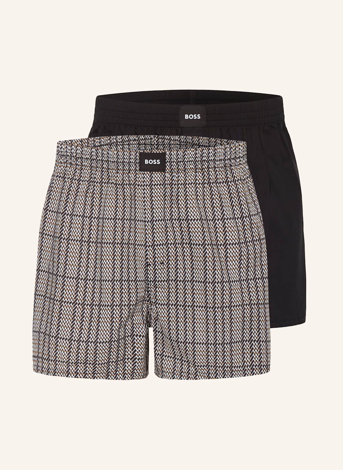 Boss 2er-Pack Web-Boxershorts S. Cw Peach schwarz Boss 2er-Pack Web-Boxershorts S. Cw Peach schwarz von Boss