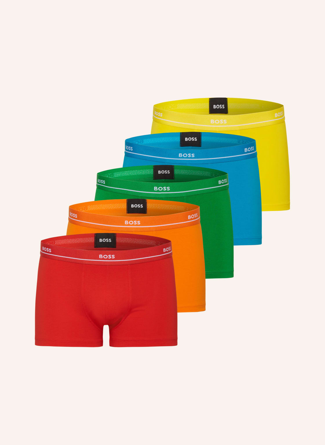 Boss 5er-Pack Boxershorts rot von Boss