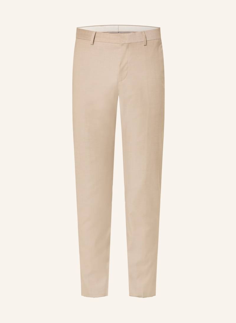 Boss Anzughose Genius Slim Fit beige von Boss