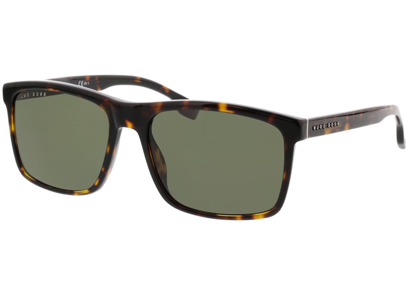 Boss BOSS 1036/S 086 58-18 Sonnenbrille ohne Sehstärke, Herren, Vollrand, Eckig von Boss