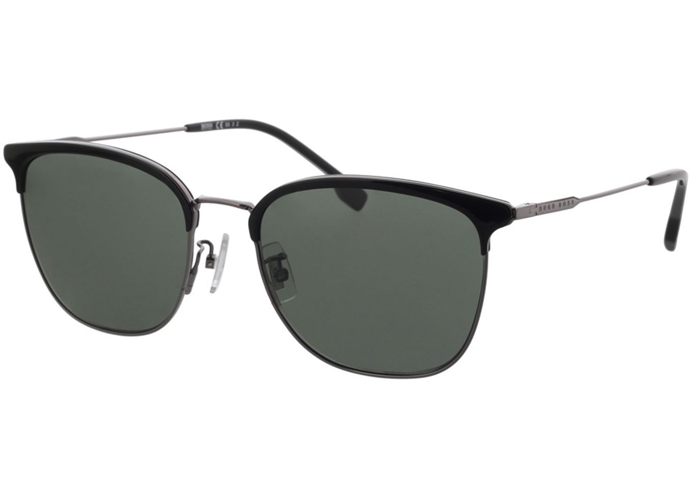 Boss BOSS 1285/F/SK ANS 57-19 Sonnenbrille mit Sehstärke erhältlich, Herren, Vollrand, Eckig von Boss