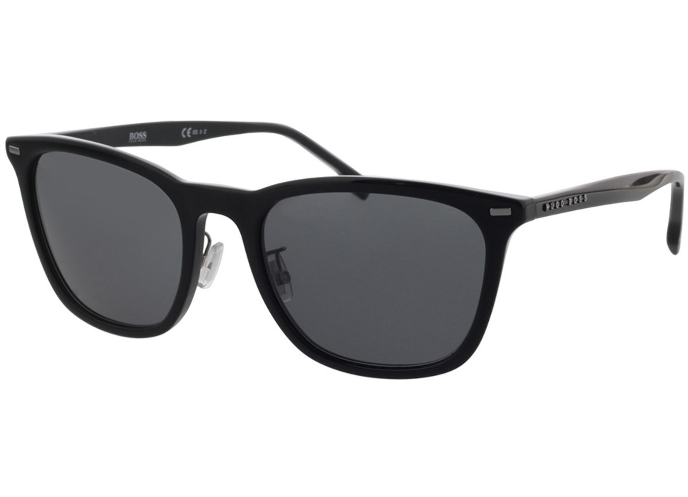 Boss BOSS 1290/F/SK 807 56-21 Sonnenbrille mit Sehstärke erhältlich, Herren, Vollrand, Eckig von Boss