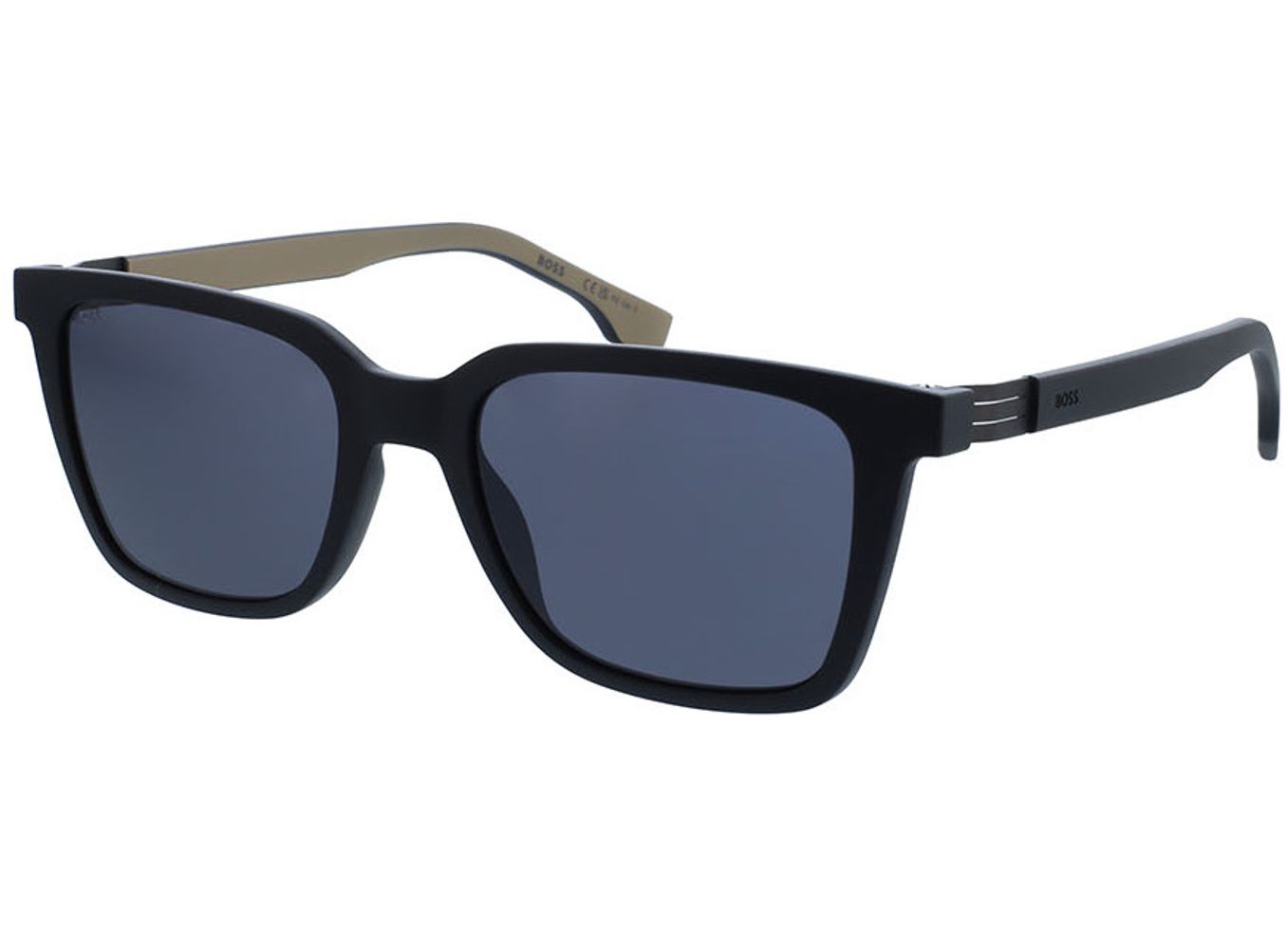 Boss BOSS 1574/S 0WM 53-19 Sonnenbrille mit Sehstärke erhältlich, Herren, Vollrand, Eckig von Boss