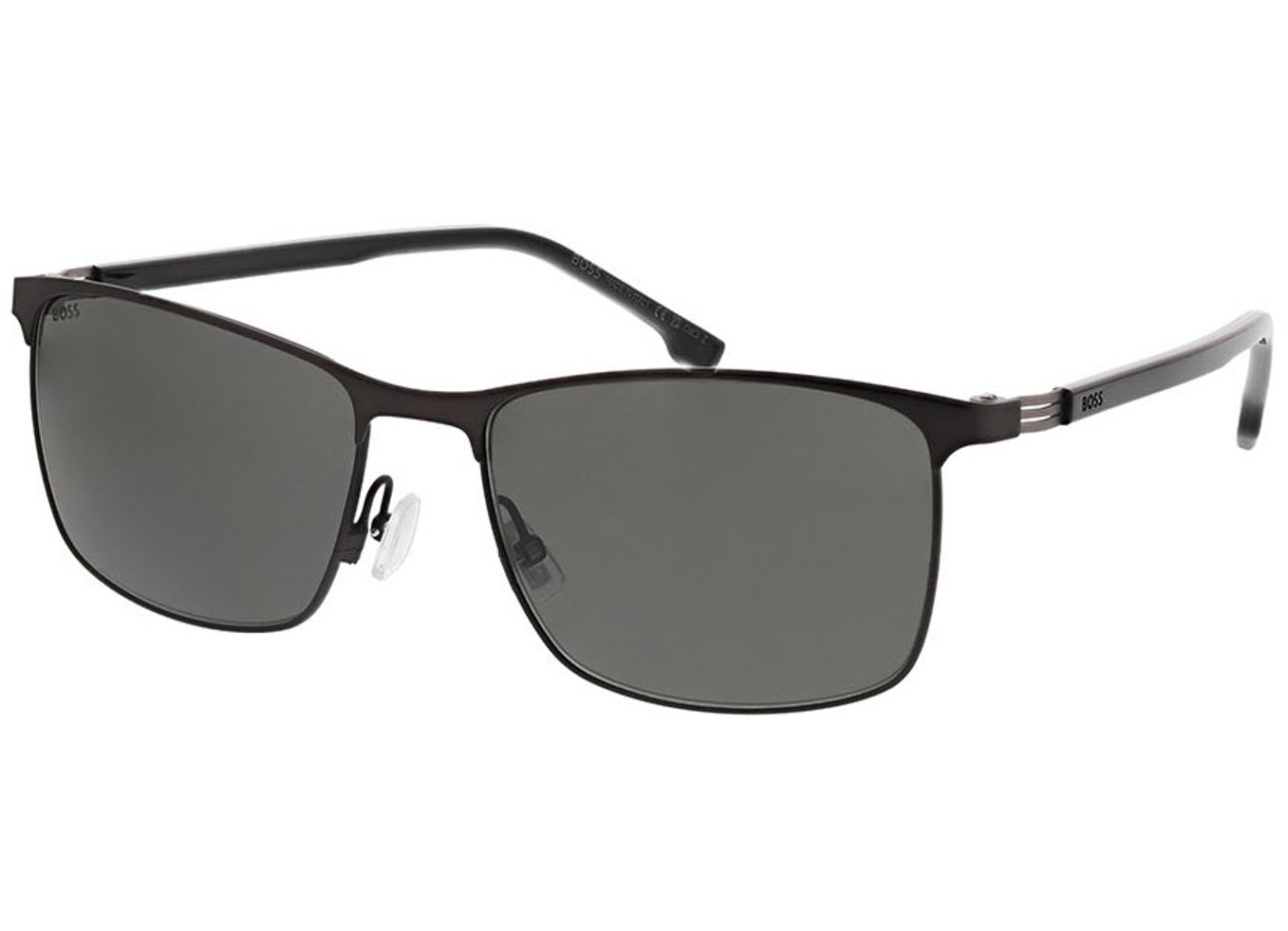 Boss BOSS 1635/S SVK/M9 57-17 Sonnenbrille ohne Sehstärke, Herren, Vollrand, Rechteckig von Boss