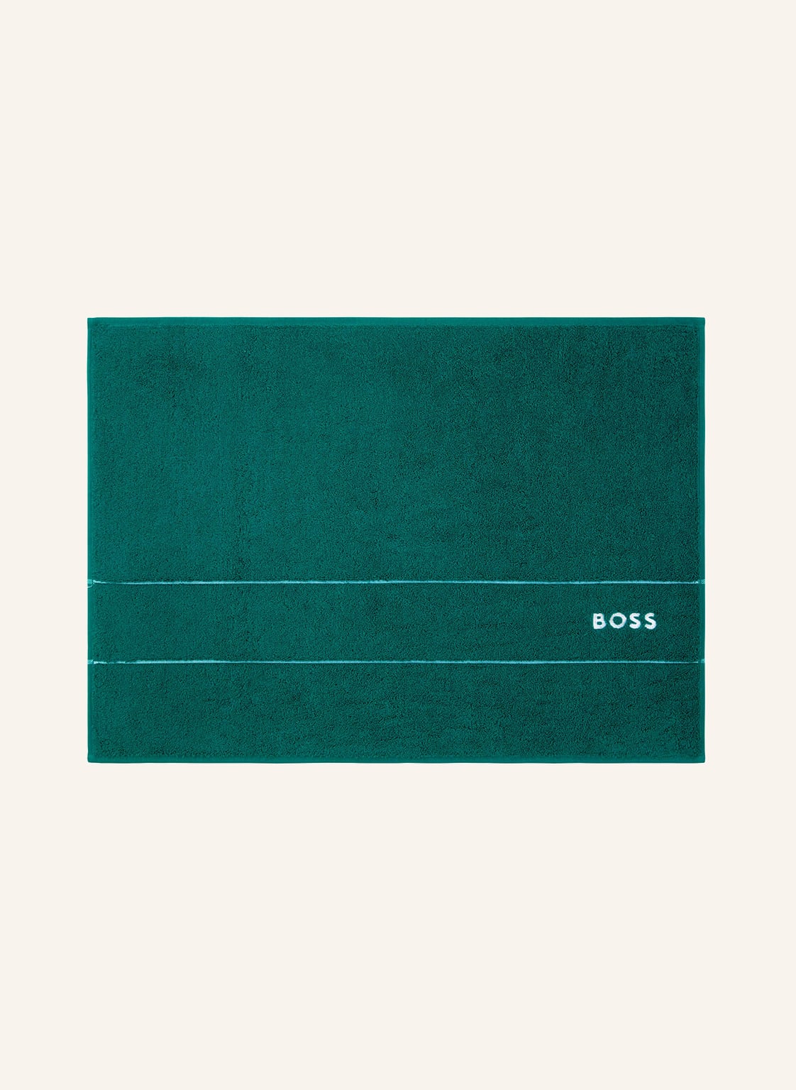 Boss Badematte Plain gruen von Boss