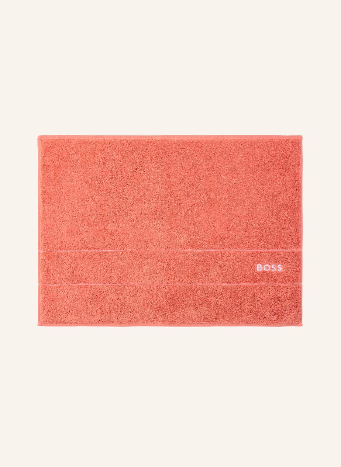 Boss Badematte Plain rosa von Boss