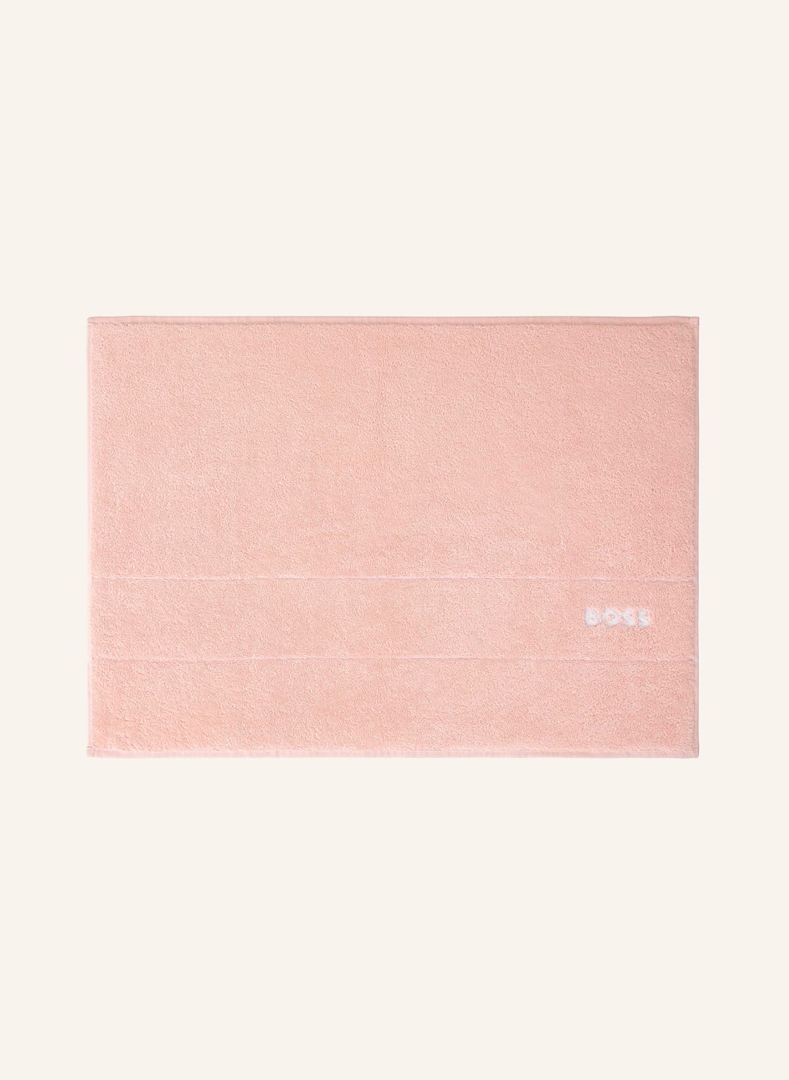 Boss Badematte Plain rosa von Boss