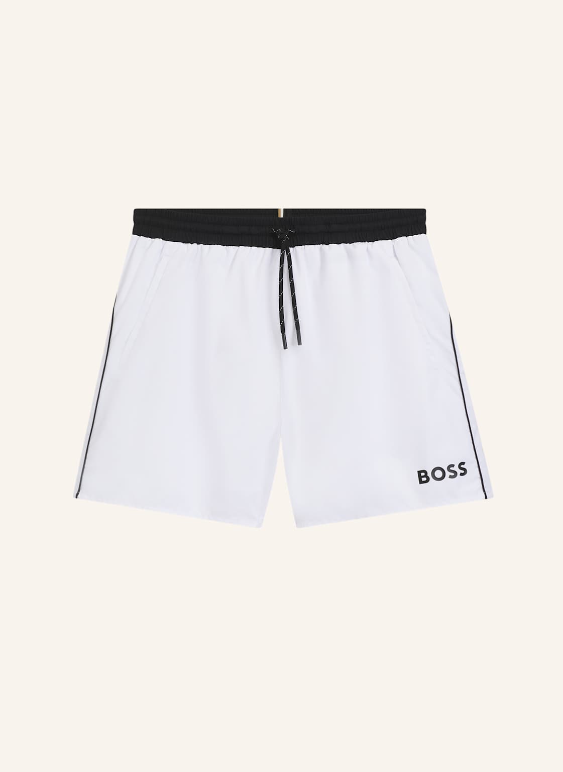 Boss Badeshorts Starfish weiss von Boss