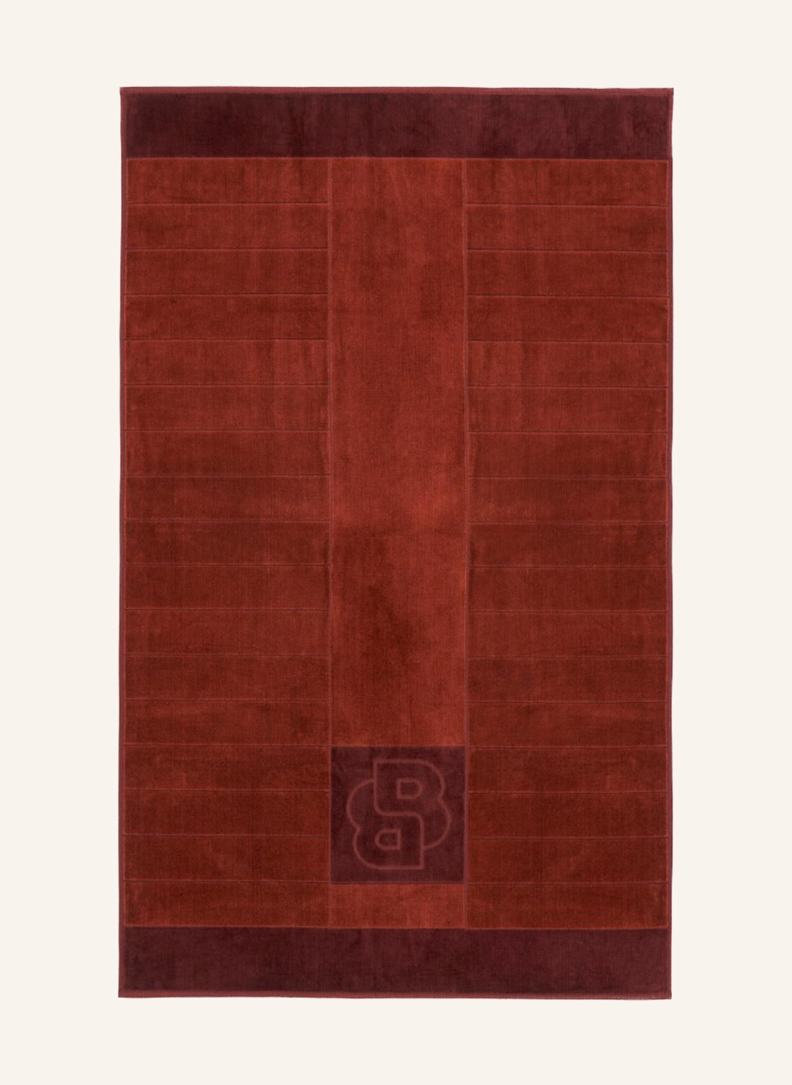 Boss Badetuch Doubleb orange von Boss