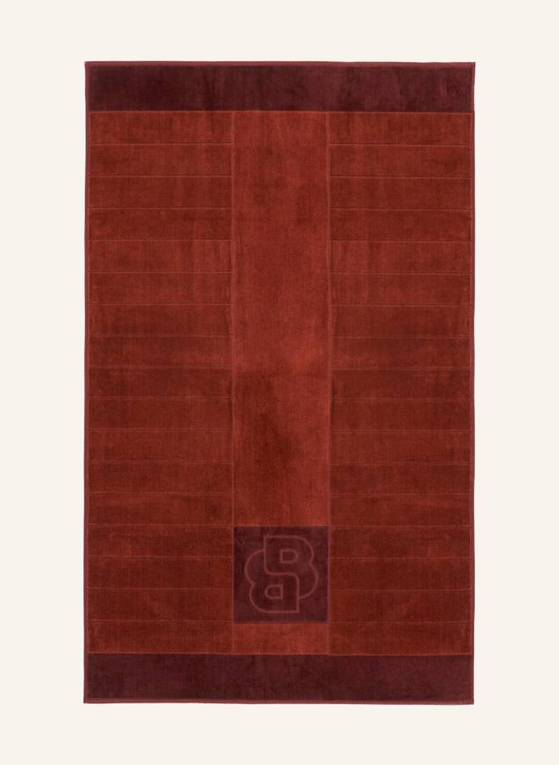 Boss Badetuch Doubleb orange von Boss