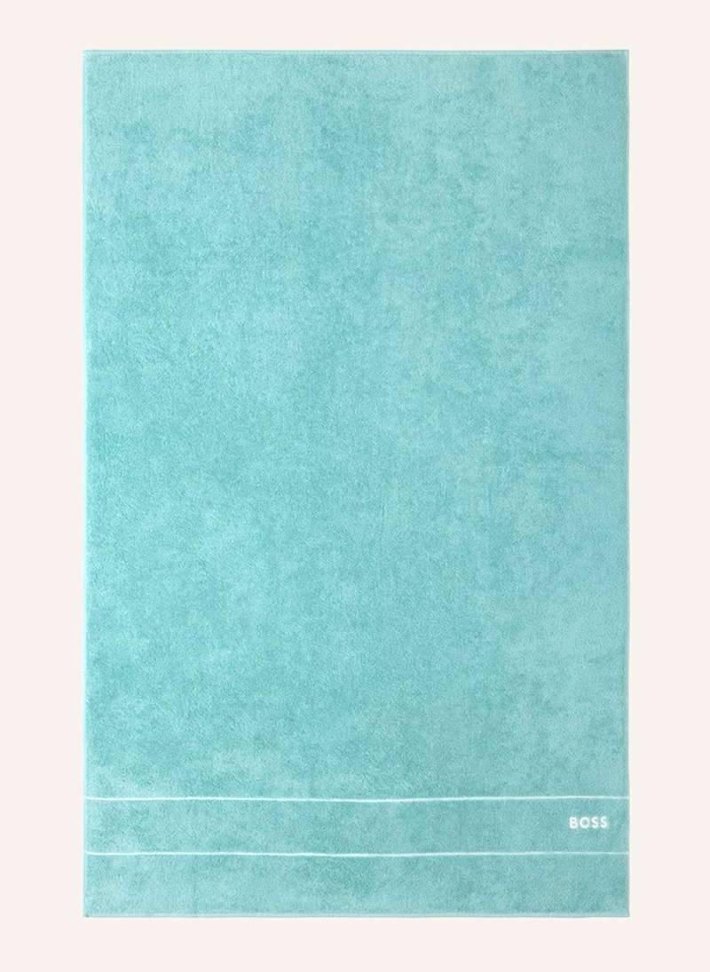 Boss Badetuch Plain blau von Boss