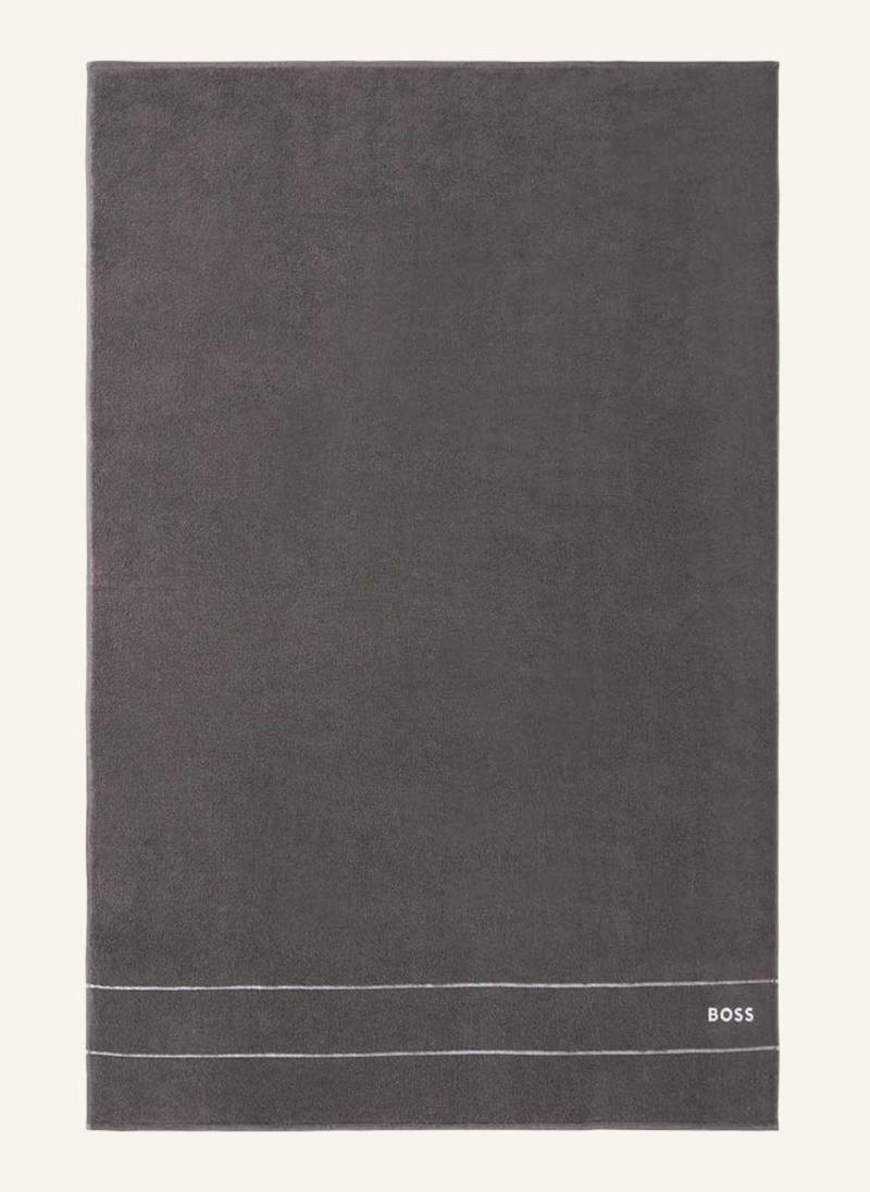Boss Badetuch Plain grau von Boss