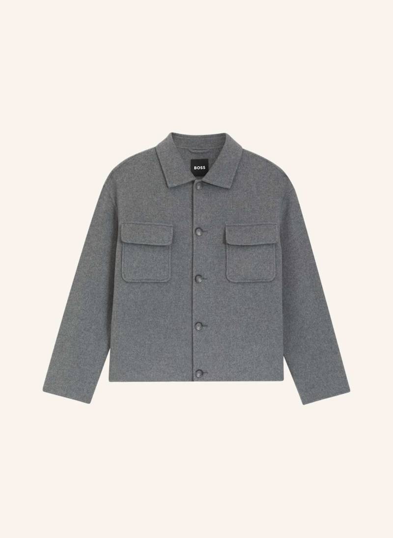 Boss Blazer C-Caden-Os-Df-254f Relaxed Fit grau von Boss