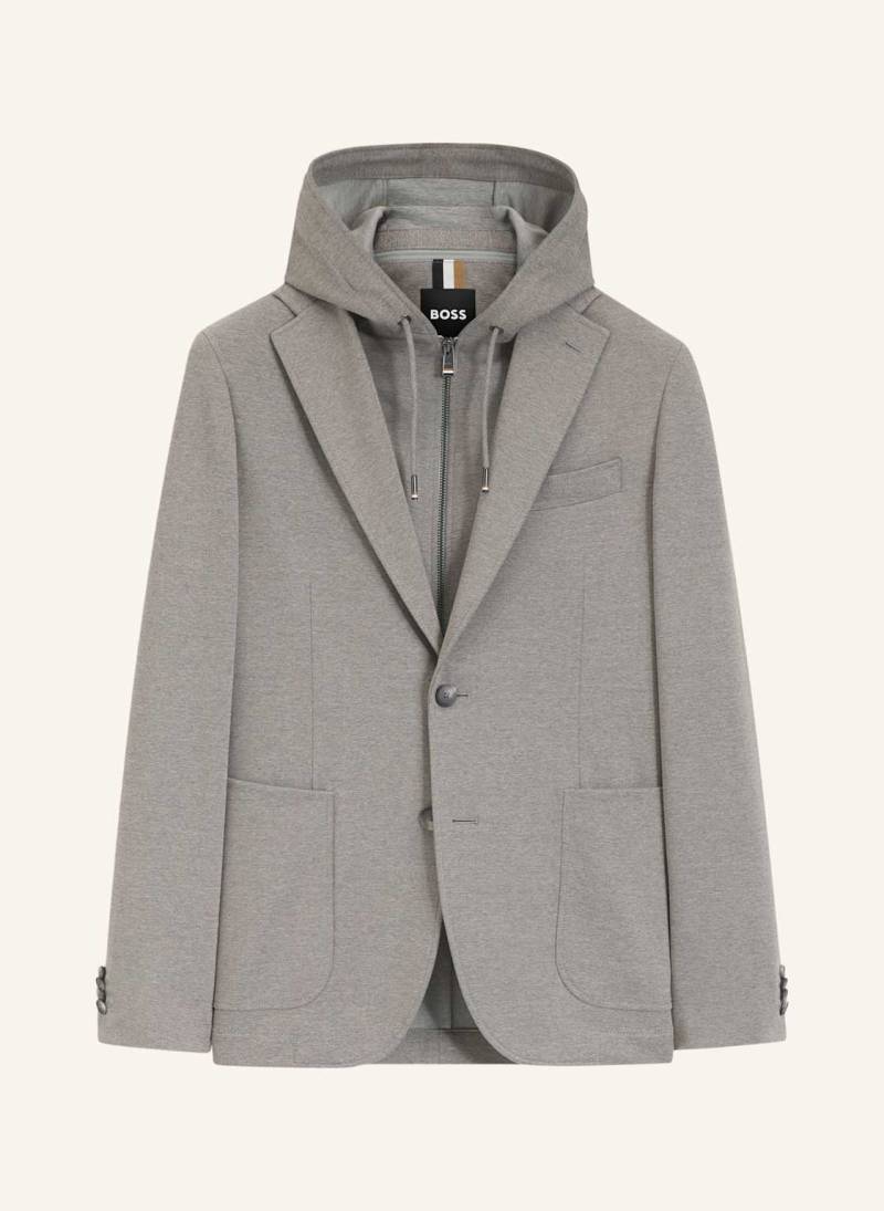 Boss Blazer C-Hanry-J-hoodie253f Slim Fit silber von Boss
