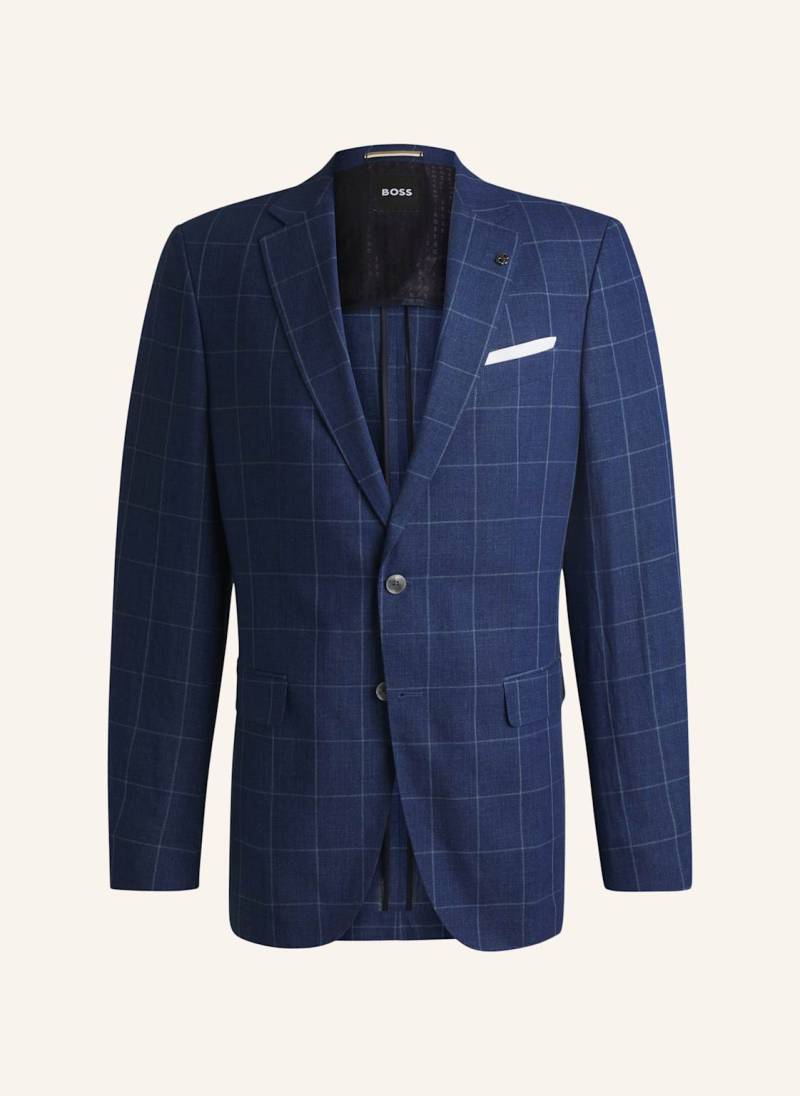 Boss Blazer H-Hutson-233 Slim Fit blau von Boss