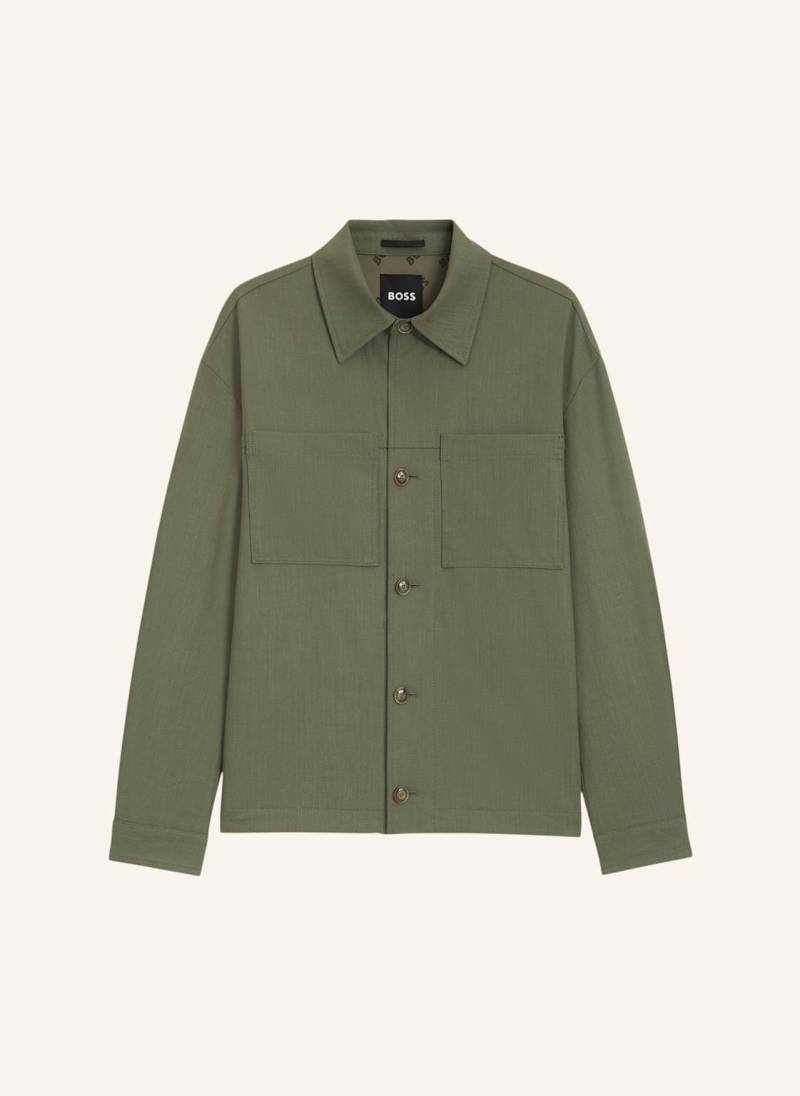 Boss Blazer P-Craig-Wg-253 Relaxed Fit gruen von Boss