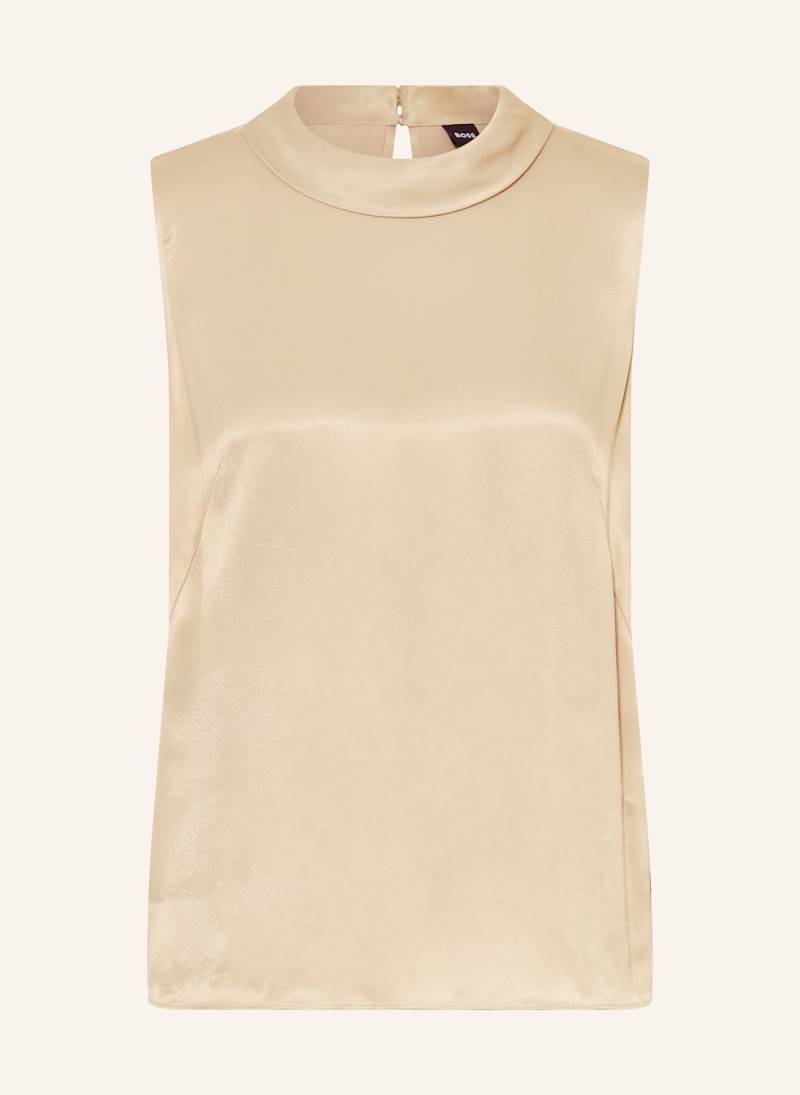 Boss Blusentop Baurina beige von Boss