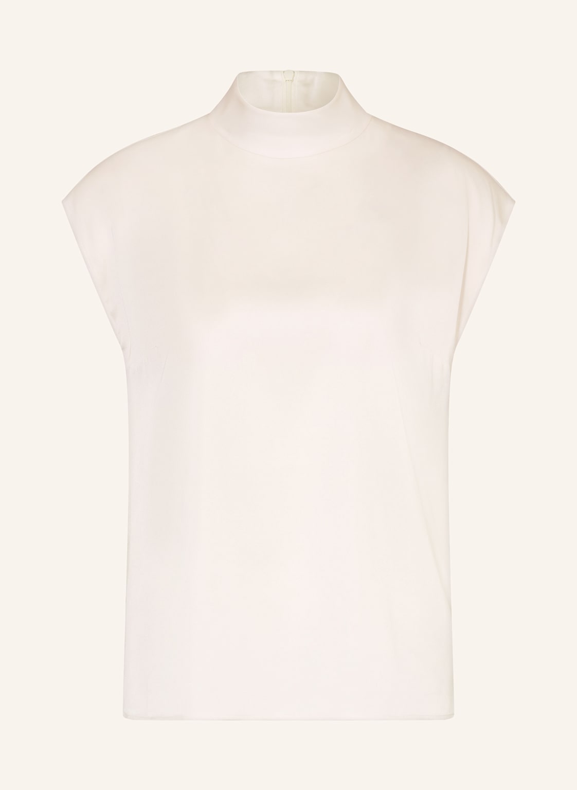 Boss Blusentop Bidriz Aus Seide weiss von Boss