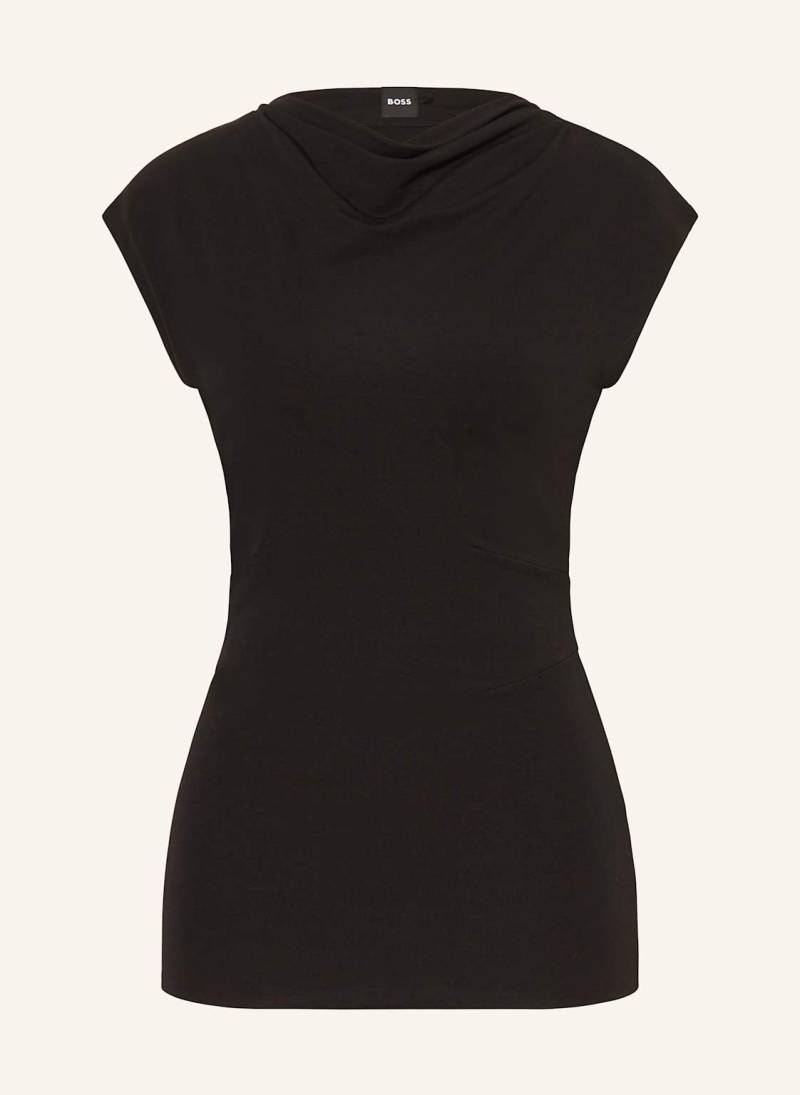 Boss Blusentop Elamma schwarz von Boss