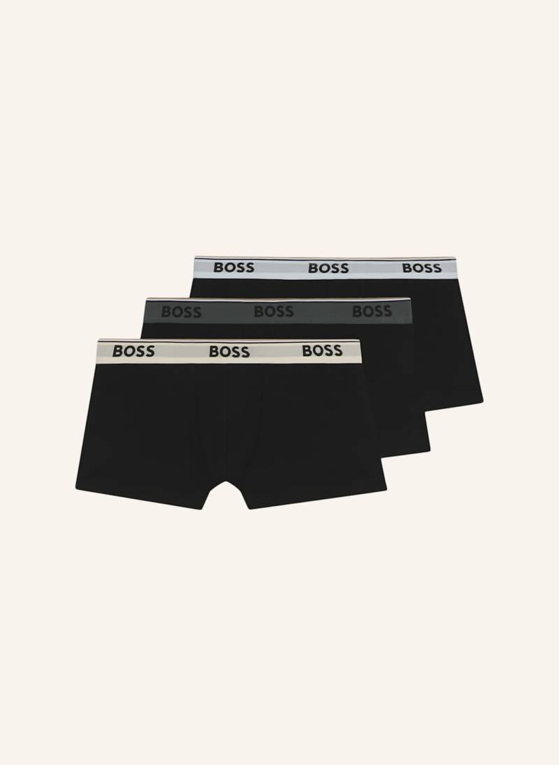 Boss Boxershort Trunk 3p Power blau von Boss