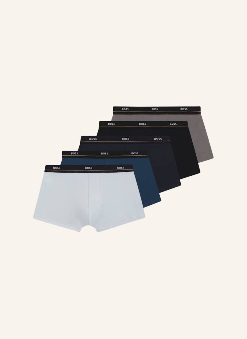 Boss Boxershort Trunk 5p Essential schwarz von Boss