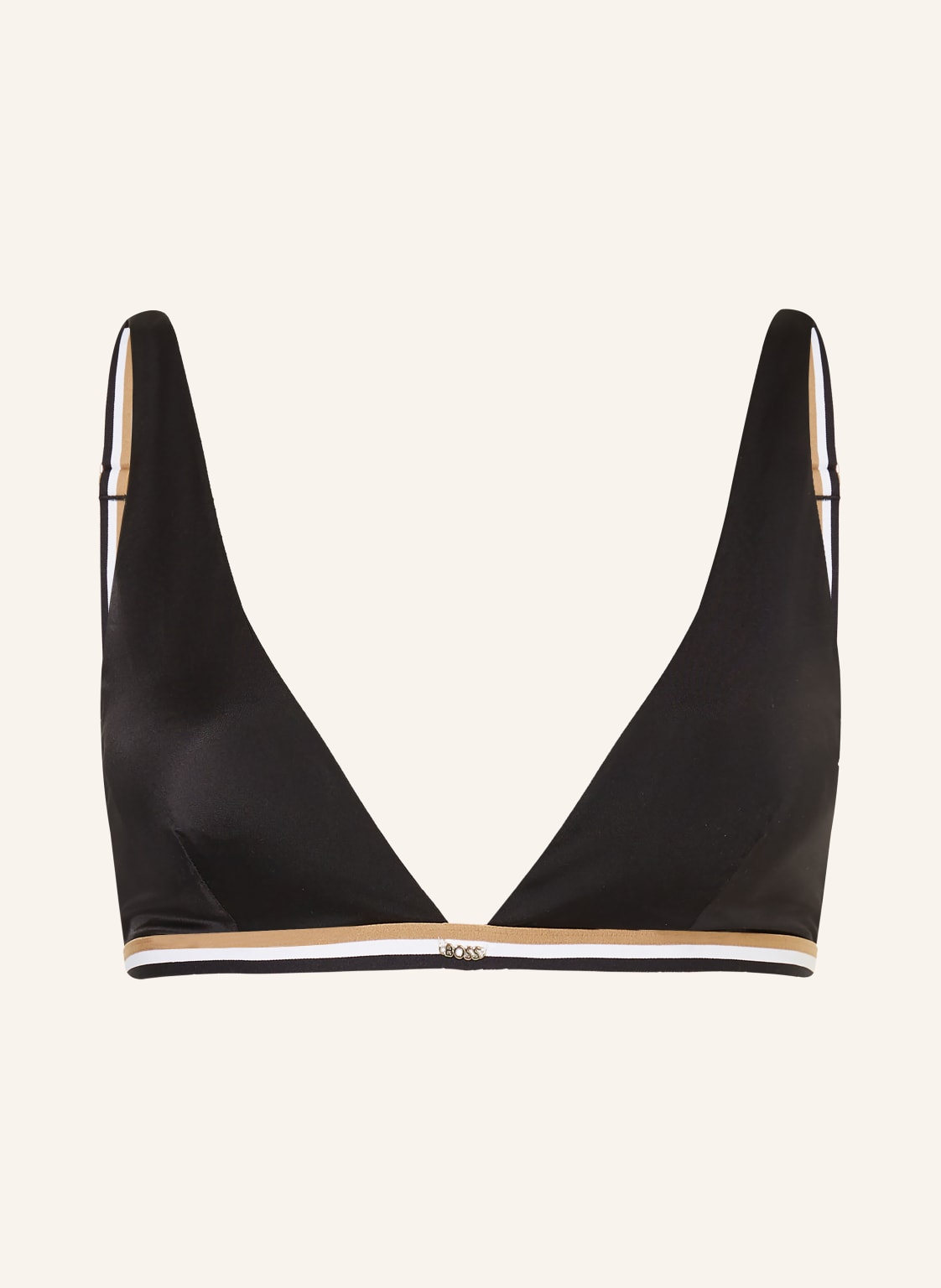 Boss Bralette-Bikini-Top Iconic schwarz von Boss