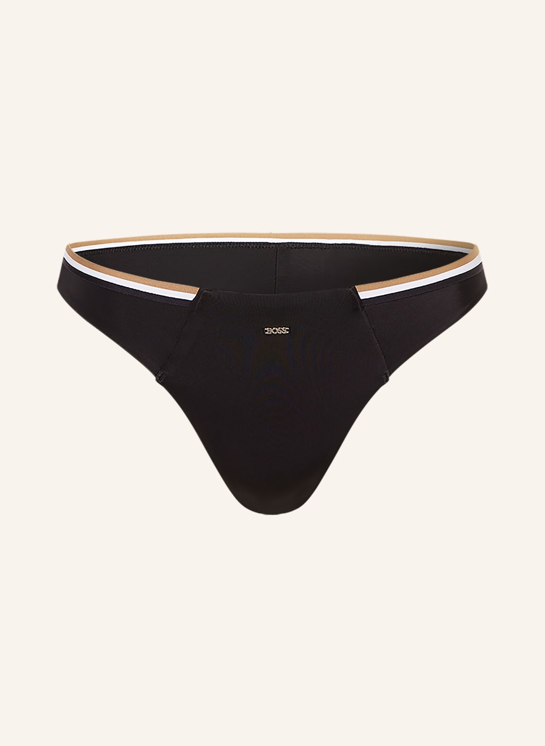 Boss Brazilian-Bikini-Hose Iconic schwarz von Boss