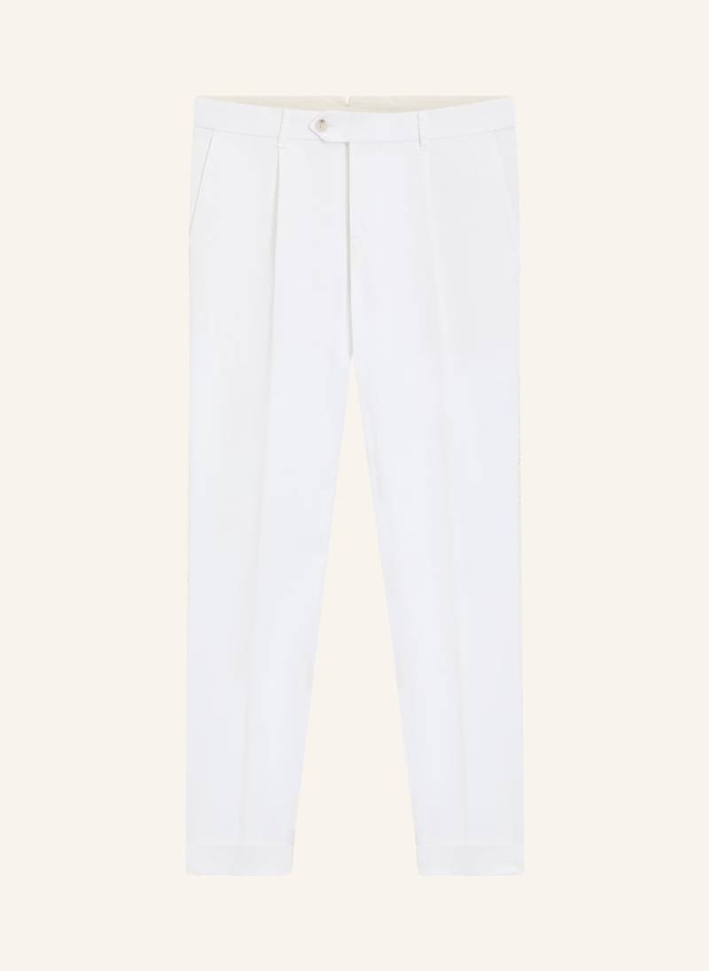 Boss Business Hose C-Genius-Pltuwg-253f Slim Fit weiss von Boss
