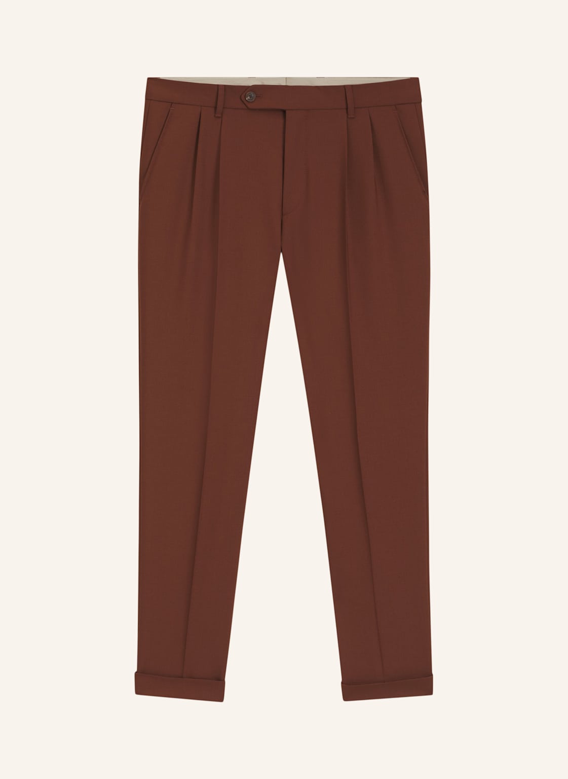 Boss Business Hose C-Perin-Dpl-Tu-253 Tapered Fit braun von Boss