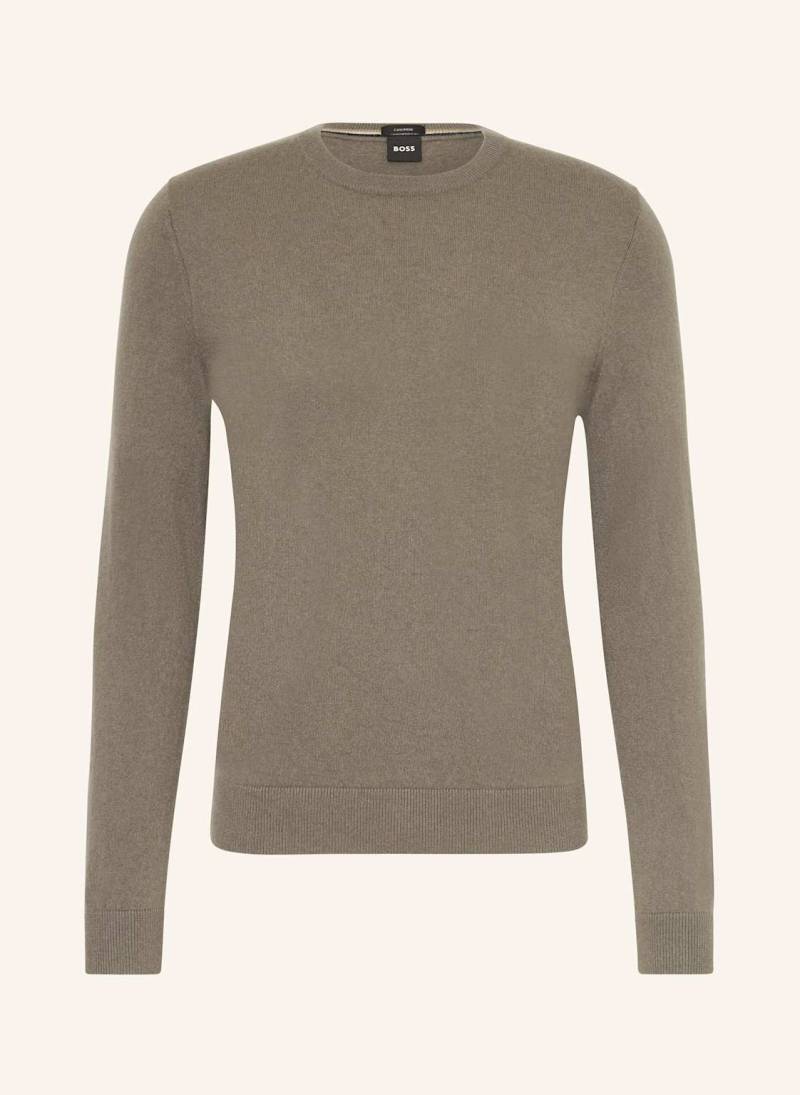 Boss Cashmere-Pullover Emigliore grau von Boss