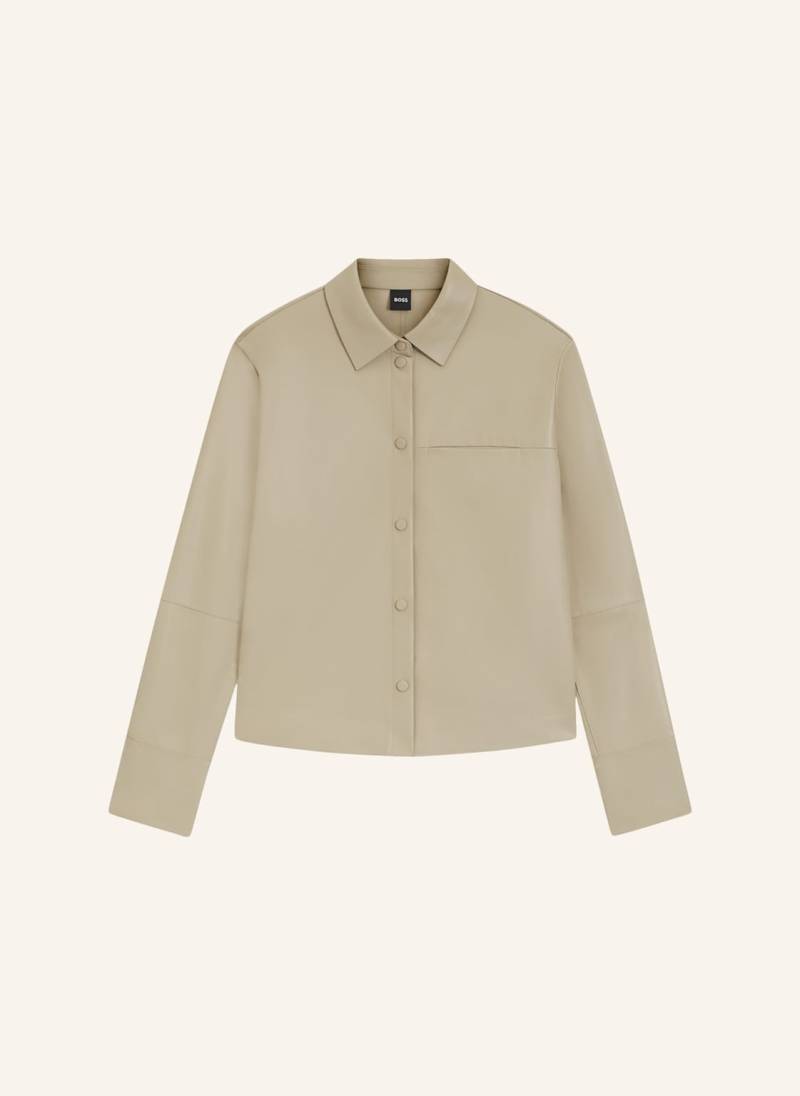 Boss Casual Bluse Suri Regular Fit beige von Boss