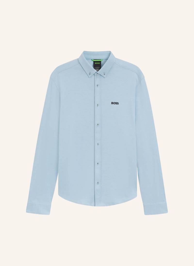 Boss Casual Hemd B_Motion L Regular Fit blau von Boss