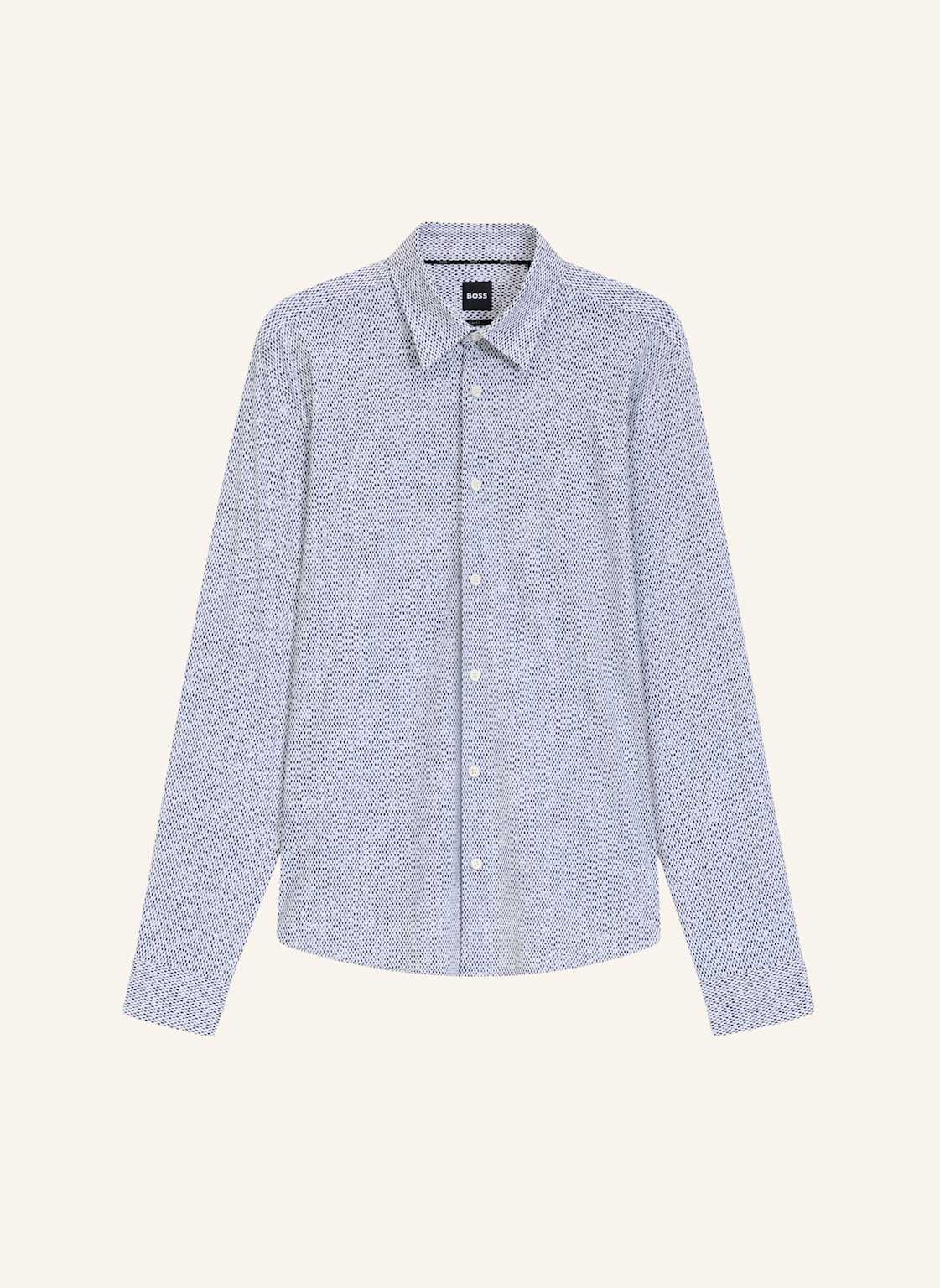 Boss Casual Hemd P-Roan-Kent-c1-233 Slim Fit blau von Boss