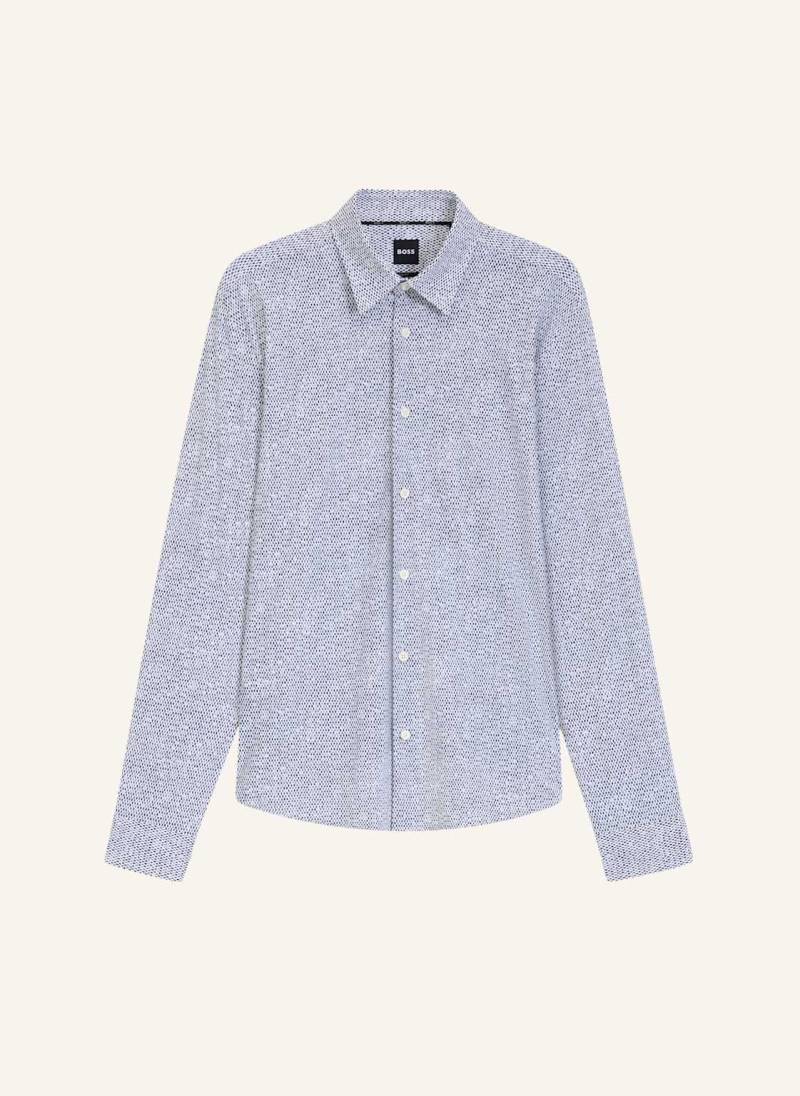 Boss Casual Hemd P-Roan-Kent-c1-233 Slim Fit blau von Boss