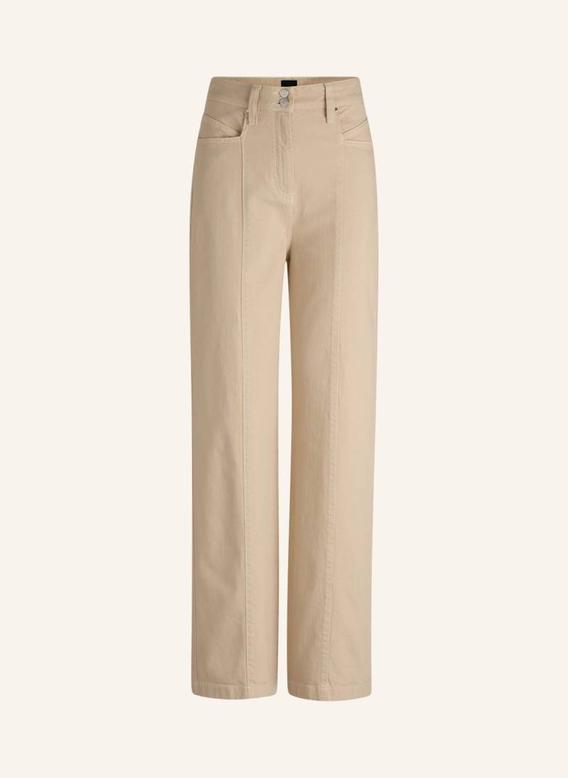 Boss Casual Hose C_Tolala-D Regular Fit beige von Boss