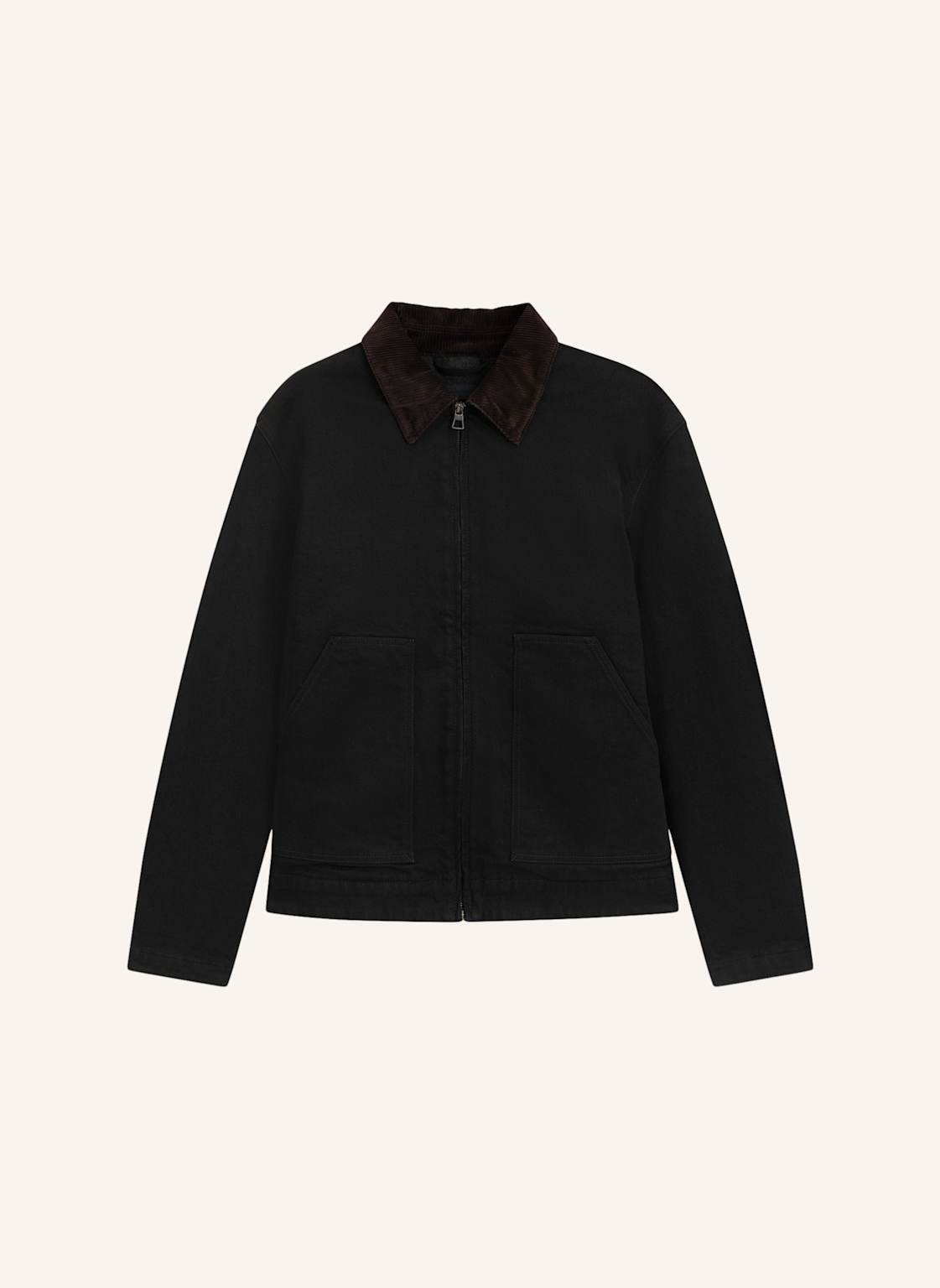 Boss Casual Jacke Denim Jacket_Db Regular Fit schwarz von Boss