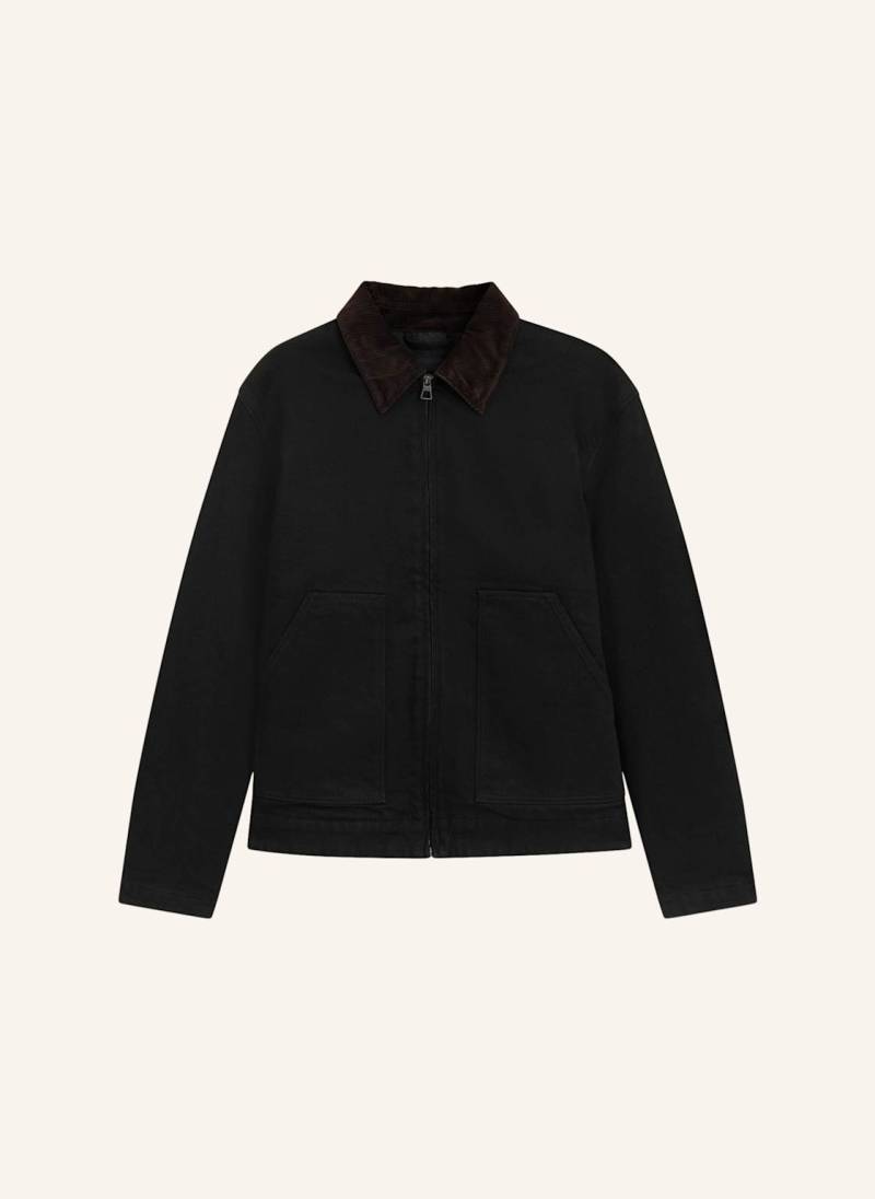 Boss Casual Jacke Denim Jacket_Db Regular Fit schwarz von Boss