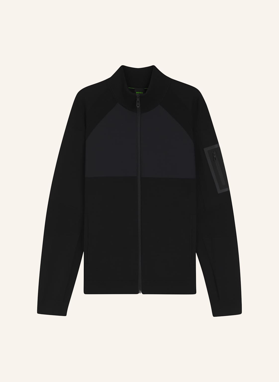 Boss Casual Jacke Kn_Tour Hy Regular Fit schwarz von Boss