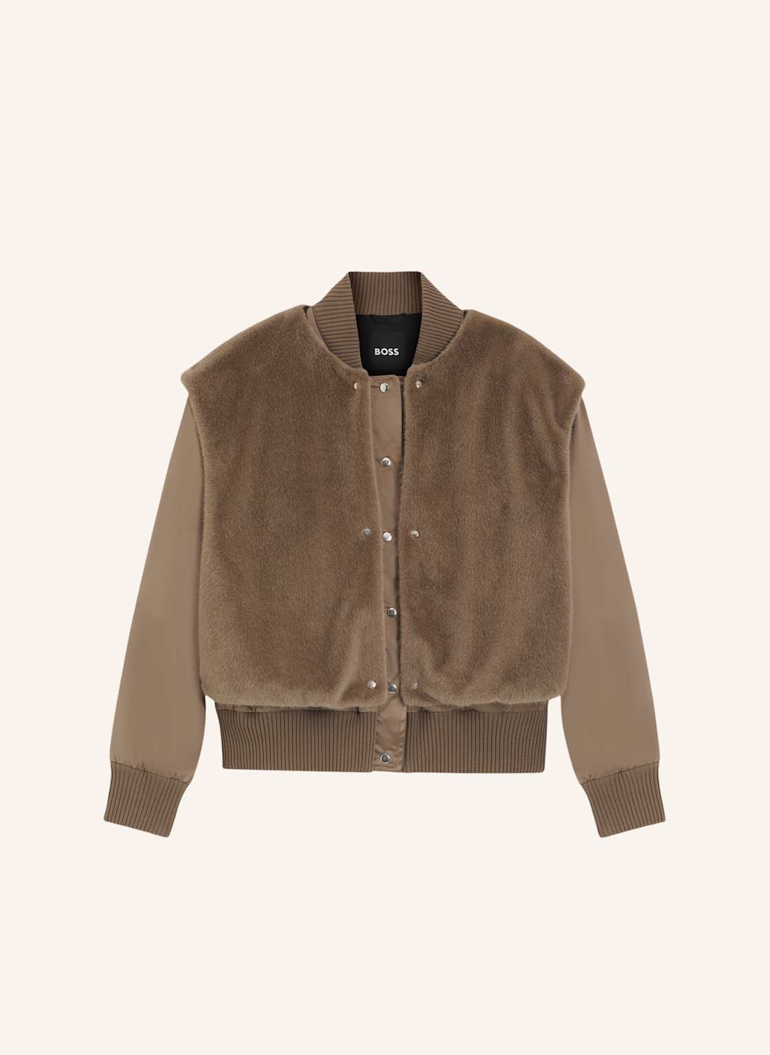 Boss Casual Jacke Pettica Regular Fit braun von Boss