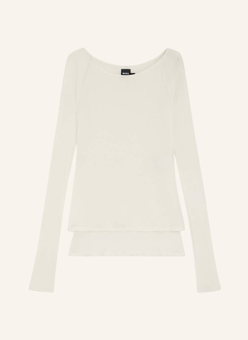 Boss Casual Top edupla1 Slim Fit beige von Boss