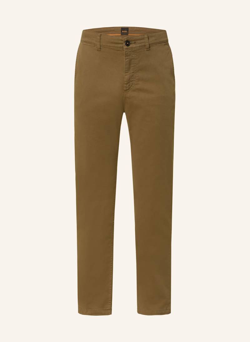 Boss Chino Regular-1 Regular Fit gruen von Boss
