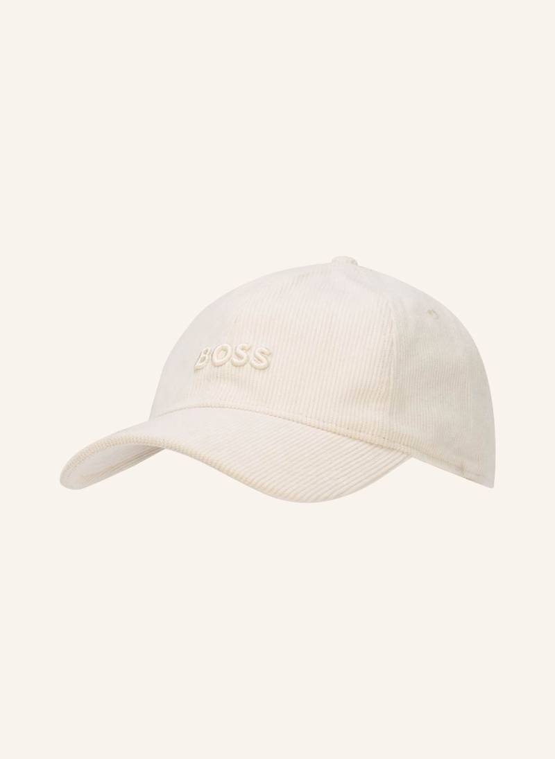 Boss Cord-Cap Zed weiss von Boss