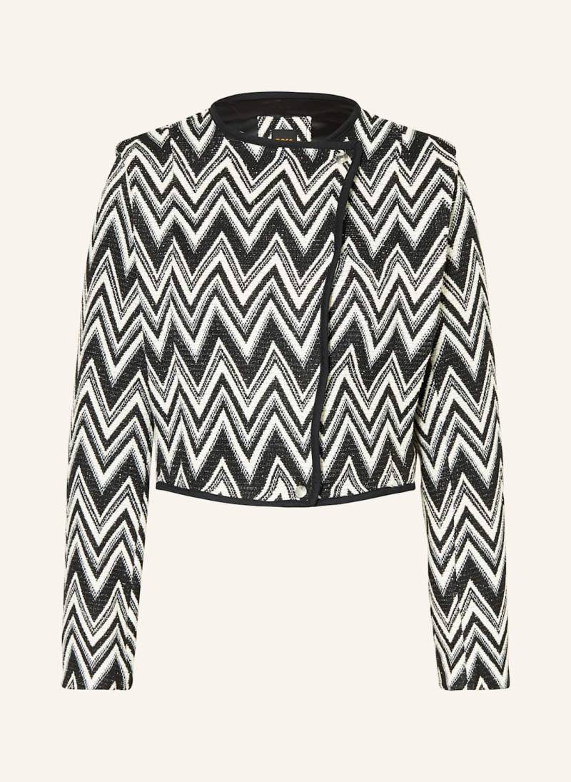 Boss Cropped Blouson Jijaca blau von Boss