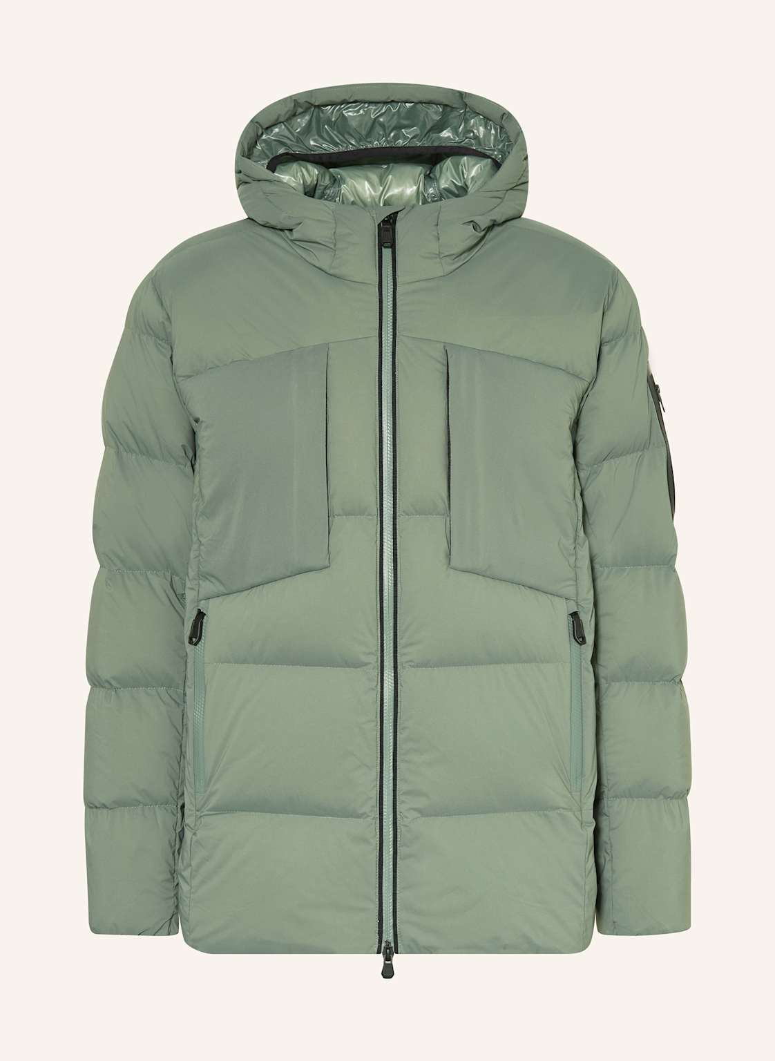 Boss Daunenjacke Riplite Puffer gruen von Boss