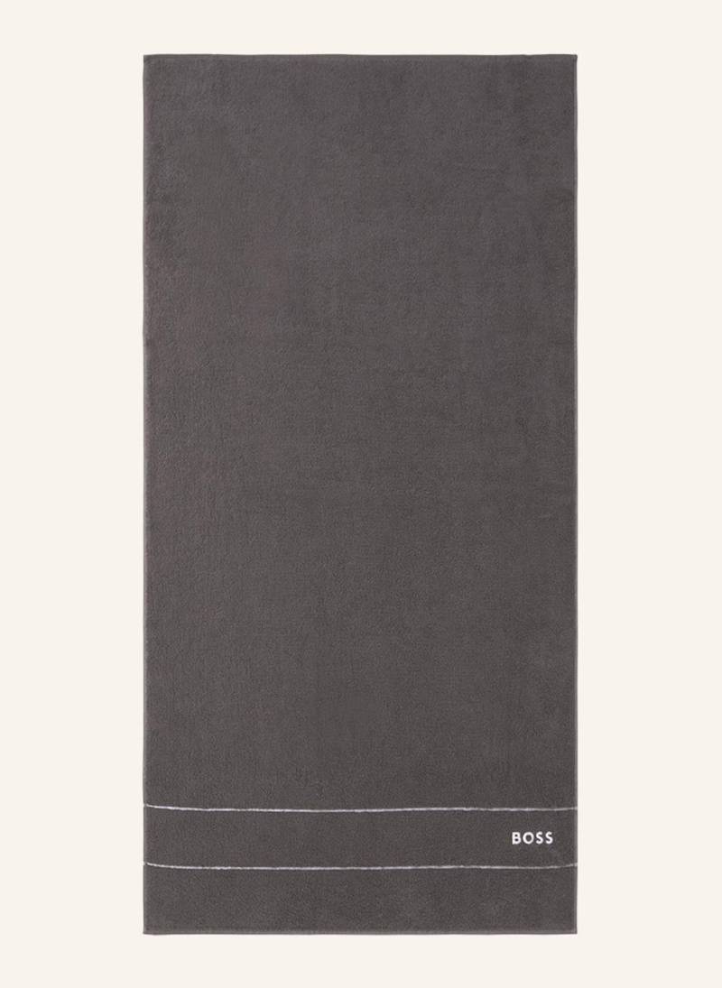 Boss Duschtuch Plain grau von Boss