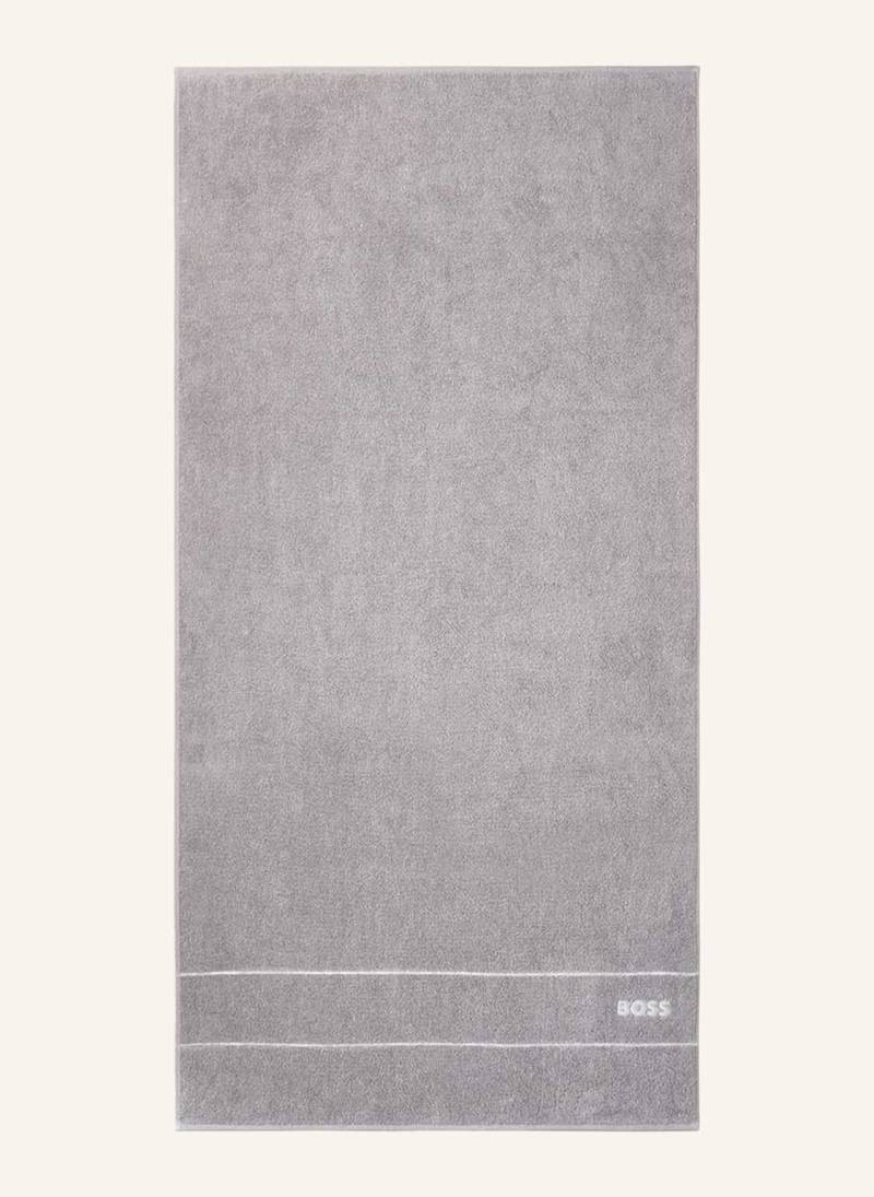 Boss Duschtuch Plain grau von Boss