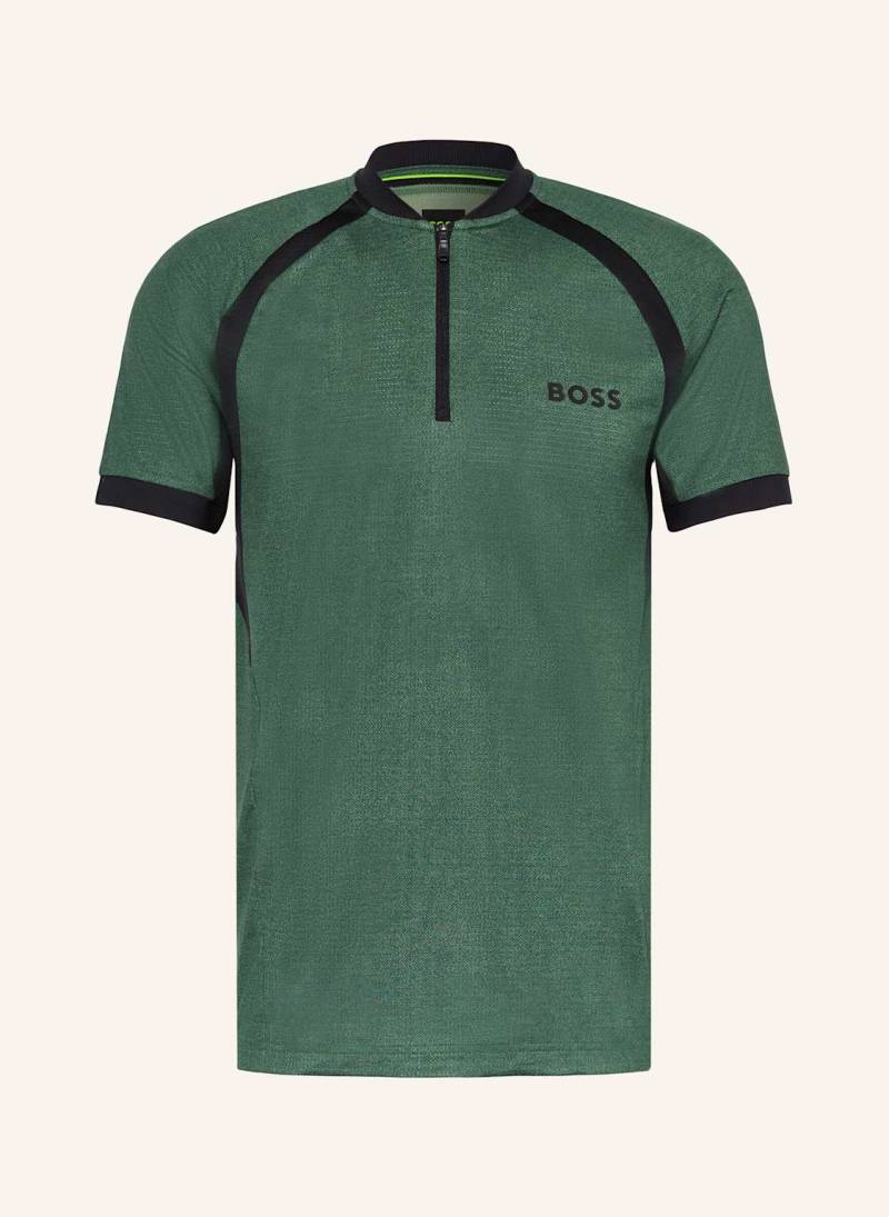 Boss Funktions-Poloshirt Matchball braun von Boss