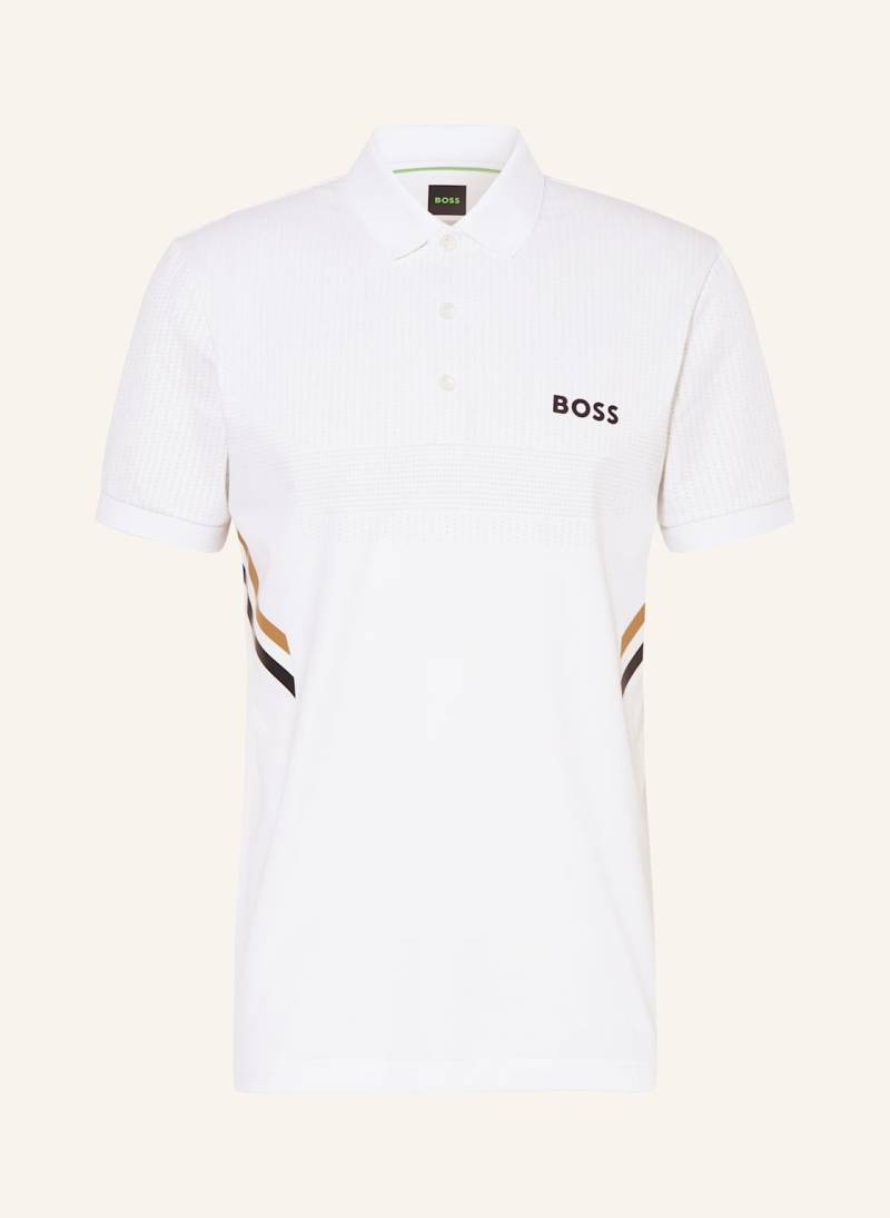 Boss Funktions-Poloshirt Paule weiss von Boss